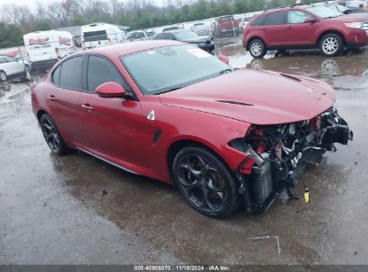 Lot #2992834146 2017 ALFA ROMEO GIULIA QUADRIFOGLIO RWD