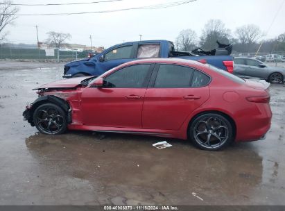 Lot #2992834146 2017 ALFA ROMEO GIULIA QUADRIFOGLIO RWD