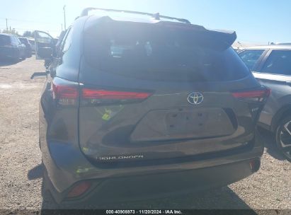 Lot #2992828853 2022 TOYOTA HIGHLANDER HYBRID LE