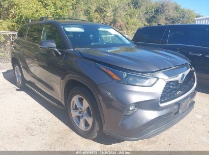 Lot #2992828853 2022 TOYOTA HIGHLANDER HYBRID LE