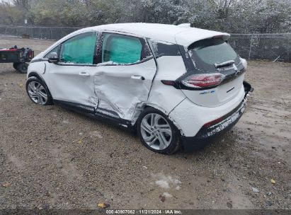 Lot #3037541901 2022 CHEVROLET BOLT EV FWD 1LT