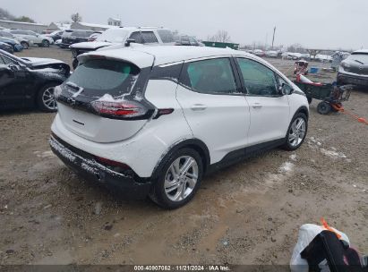 Lot #3037541901 2022 CHEVROLET BOLT EV FWD 1LT