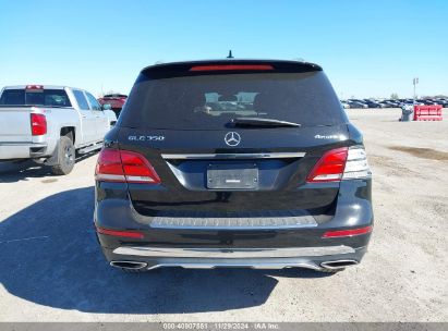 Lot #3048046687 2017 MERCEDES-BENZ GLE 350 4MATIC