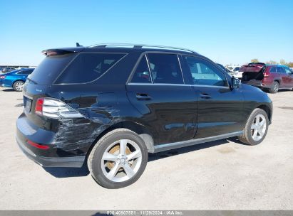 Lot #3048046687 2017 MERCEDES-BENZ GLE 350 4MATIC