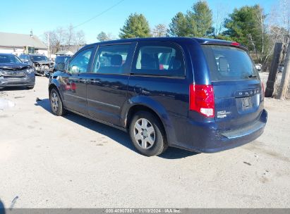 Lot #3005343821 2013 DODGE GRAND CARAVAN AMERICAN VALUE PKG