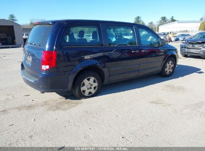 Lot #3005343821 2013 DODGE GRAND CARAVAN AMERICAN VALUE PKG