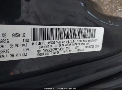 Lot #3052075021 2011 DODGE GRAND CARAVAN CREW