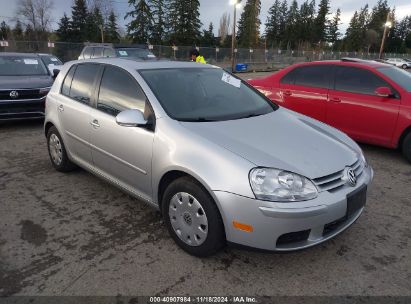 Lot #2995301149 2007 VOLKSWAGEN RABBIT 4-DOOR