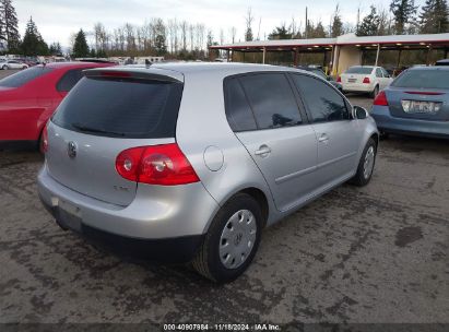 Lot #2995301149 2007 VOLKSWAGEN RABBIT 4-DOOR