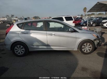 Lot #3035094105 2017 HYUNDAI ACCENT SE