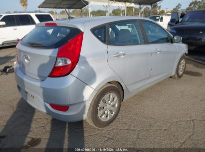 Lot #3035094105 2017 HYUNDAI ACCENT SE