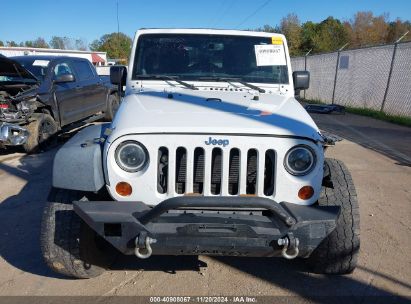 Lot #3035082316 2013 JEEP WRANGLER UNLIMITED SPORT