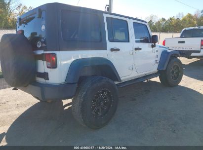 Lot #3035082316 2013 JEEP WRANGLER UNLIMITED SPORT