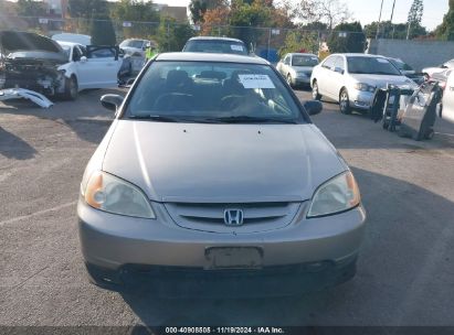 Lot #3035094083 2002 HONDA CIVIC LX