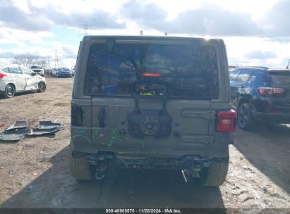 Lot #3049470054 2019 JEEP WRANGLER UNLIMITED SAHARA 4X4