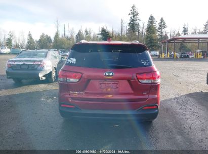 Lot #2995301148 2017 KIA SORENTO 2.4L LX