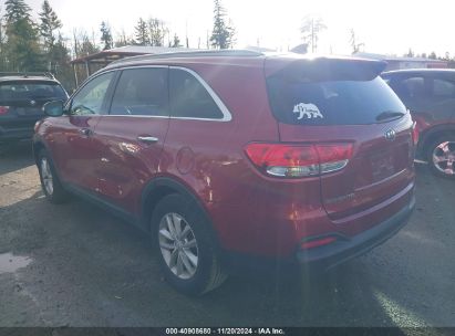 Lot #2995301148 2017 KIA SORENTO 2.4L LX