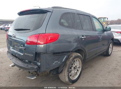 Lot #3037131344 2007 HYUNDAI SANTA FE LIMITED/SE