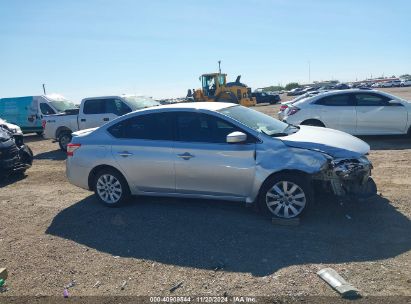 Lot #3035082272 2015 NISSAN SENTRA S