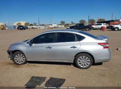 Lot #3035082272 2015 NISSAN SENTRA S