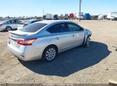 Lot #3035082272 2015 NISSAN SENTRA S