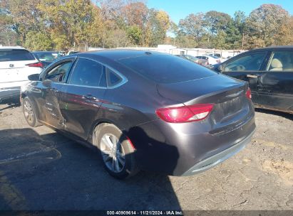 Lot #3035069851 2015 CHRYSLER 200 LIMITED