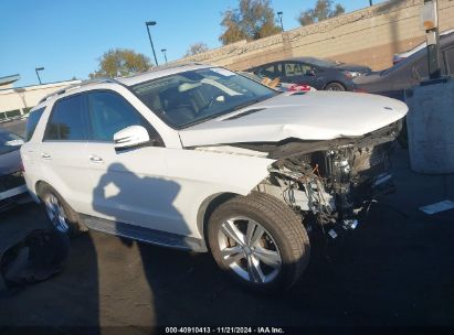 Lot #3051079688 2014 MERCEDES-BENZ ML 350