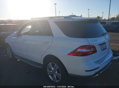 Lot #3051079688 2014 MERCEDES-BENZ ML 350