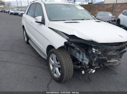 Lot #3051079688 2014 MERCEDES-BENZ ML 350