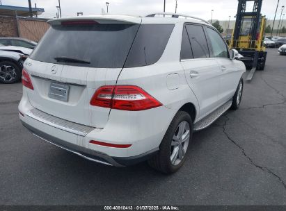 Lot #3051079688 2014 MERCEDES-BENZ ML 350