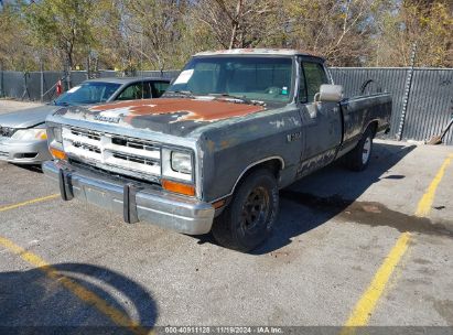 Lot #3056471620 1990 DODGE D-SERIES D150