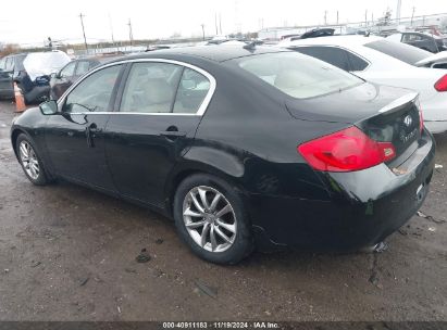 Lot #2992835298 2009 INFINITI G37X