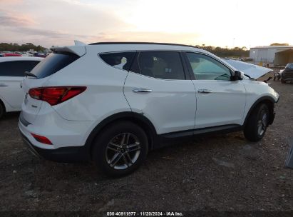 Lot #3050079211 2017 HYUNDAI SANTA FE SPORT 2.4L