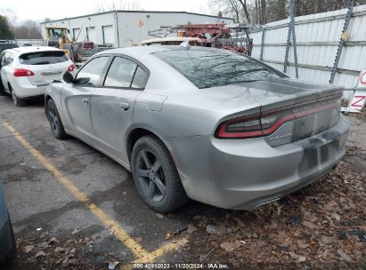 Lot #3045340877 2016 DODGE CHARGER SXT