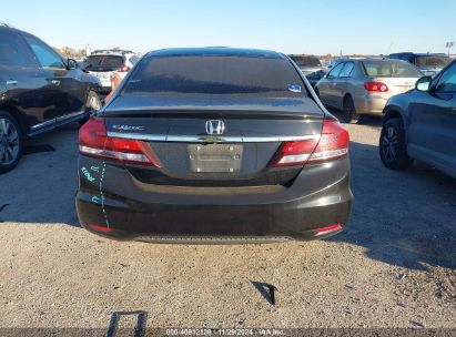 Lot #3035707833 2014 HONDA CIVIC LX