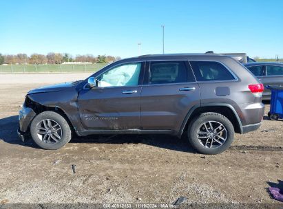 Lot #3035082414 2017 JEEP GRAND CHEROKEE LIMITED 4X4