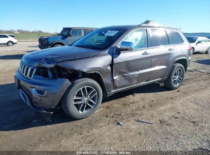 Lot #3035082414 2017 JEEP GRAND CHEROKEE LIMITED 4X4