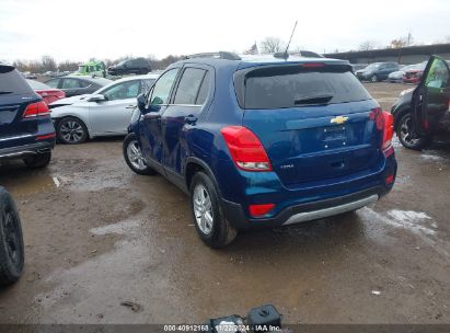 Lot #3035070384 2020 CHEVROLET TRAX FWD LT