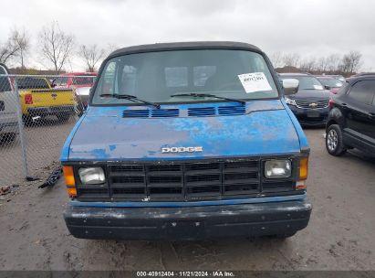 Lot #3052074713 1992 DODGE RAM WAGON B350