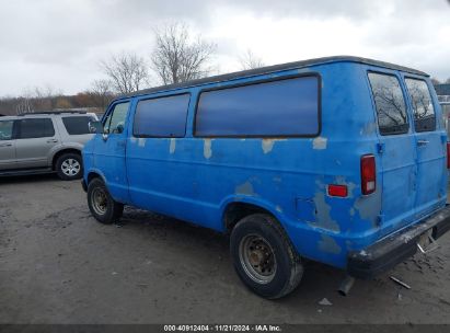 Lot #3052074713 1992 DODGE RAM WAGON B350