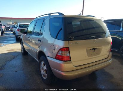 Lot #2992828839 2001 MERCEDES-BENZ ML 320