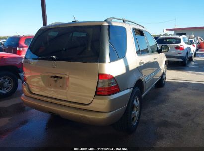 Lot #2992828839 2001 MERCEDES-BENZ ML 320