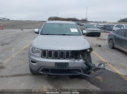 Lot #3049253832 2018 JEEP GRAND CHEROKEE LIMITED 4X4