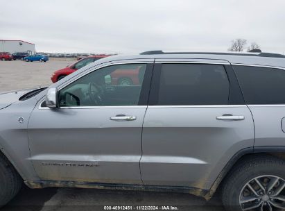 Lot #3049253832 2018 JEEP GRAND CHEROKEE LIMITED 4X4