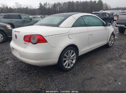 Lot #3045353119 2011 VOLKSWAGEN EOS KOMFORT