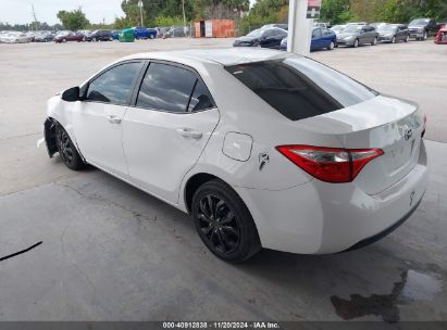 Lot #3035070351 2016 TOYOTA COROLLA LE