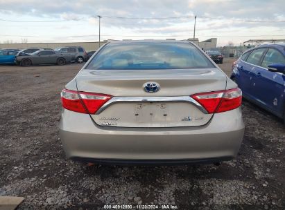 Lot #3037541798 2016 TOYOTA CAMRY HYBRID LE