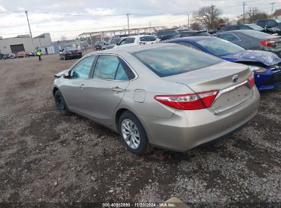 Lot #3037541798 2016 TOYOTA CAMRY HYBRID LE