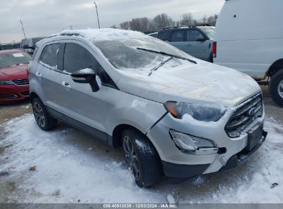 Lot #3052074500 2019 FORD ECOSPORT SES