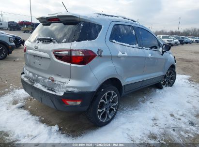 Lot #3052074500 2019 FORD ECOSPORT SES